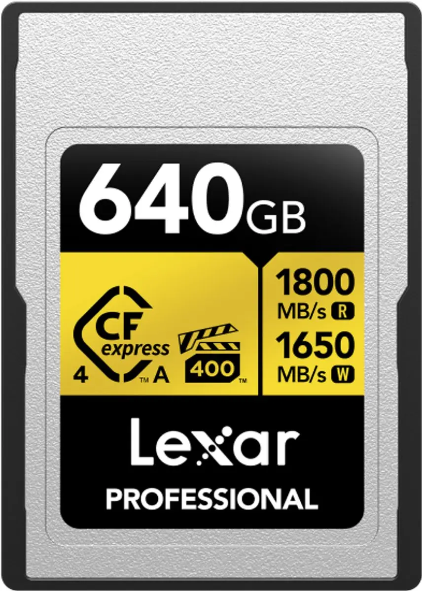 Lexar CFexpress PRO Type A Gold 4.0 640GB