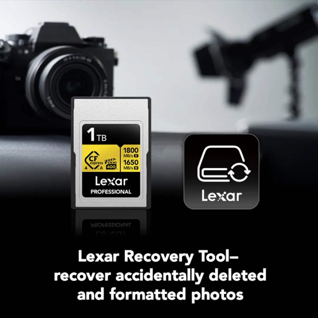 Lexar CFexpress PRO Type A Gold 4.0 640GB - 1800MB/s Lezen