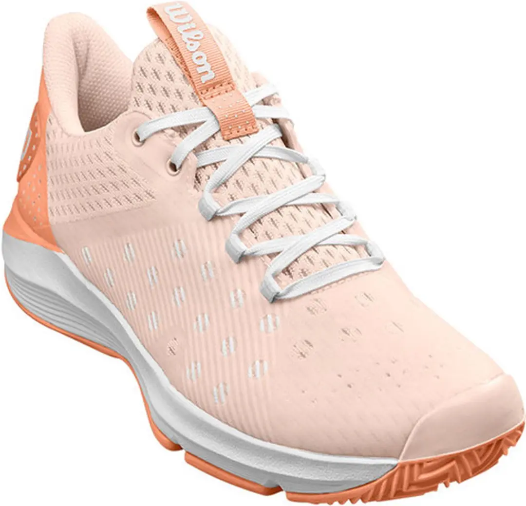 Wilson Hurakn Dames Padel Sportschoenen Smashcourt Orange - WRS329210