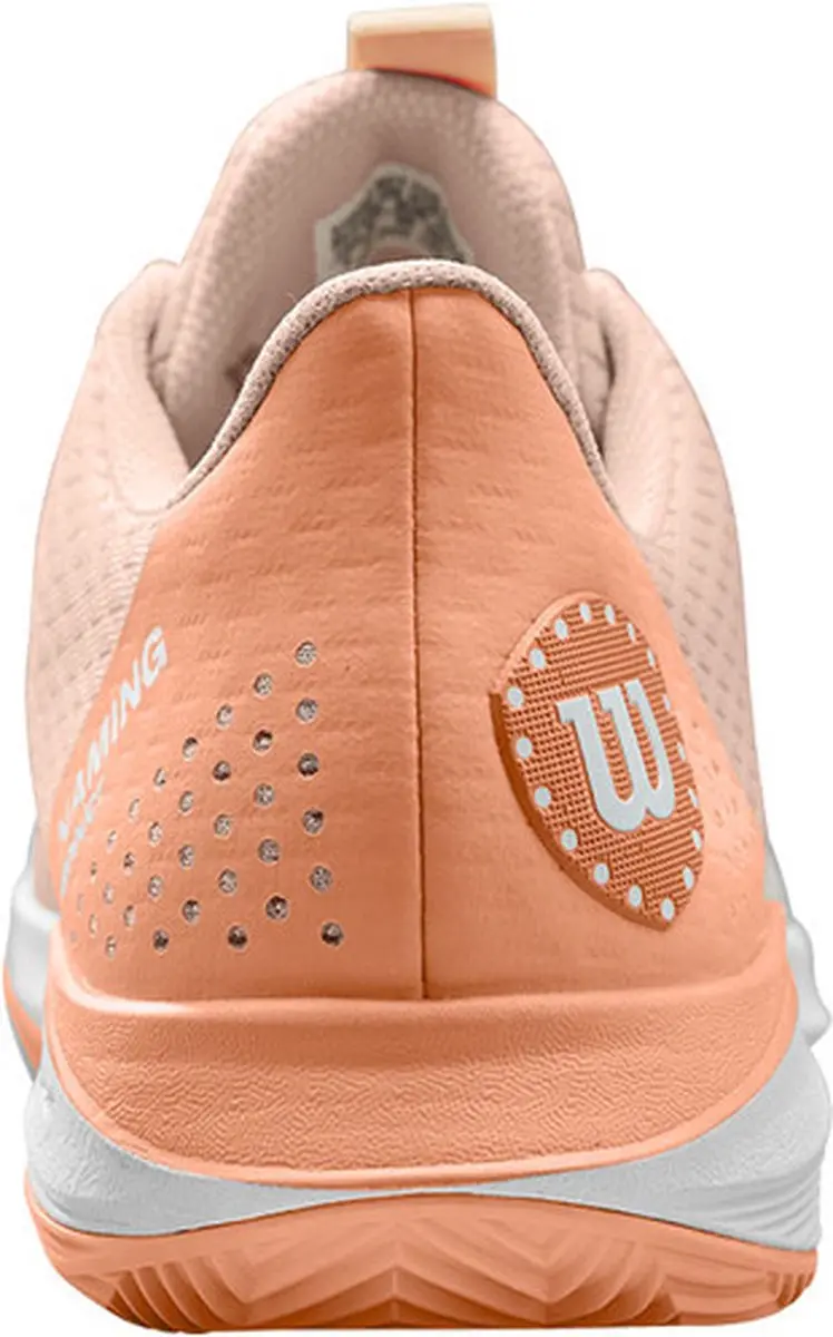 Wilson Hurakn Dames Padel Sportschoenen Smashcourt Orange - WRS329210 - afbeelding 6 van 6