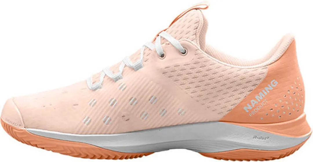 Wilson Hurakn Dames Padel Sportschoenen Smashcourt Orange - WRS329210