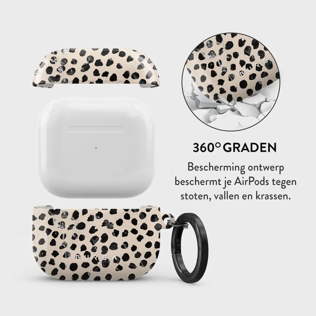 Burga Hardcase Apple AirPods Pro 3 - Almond Latte