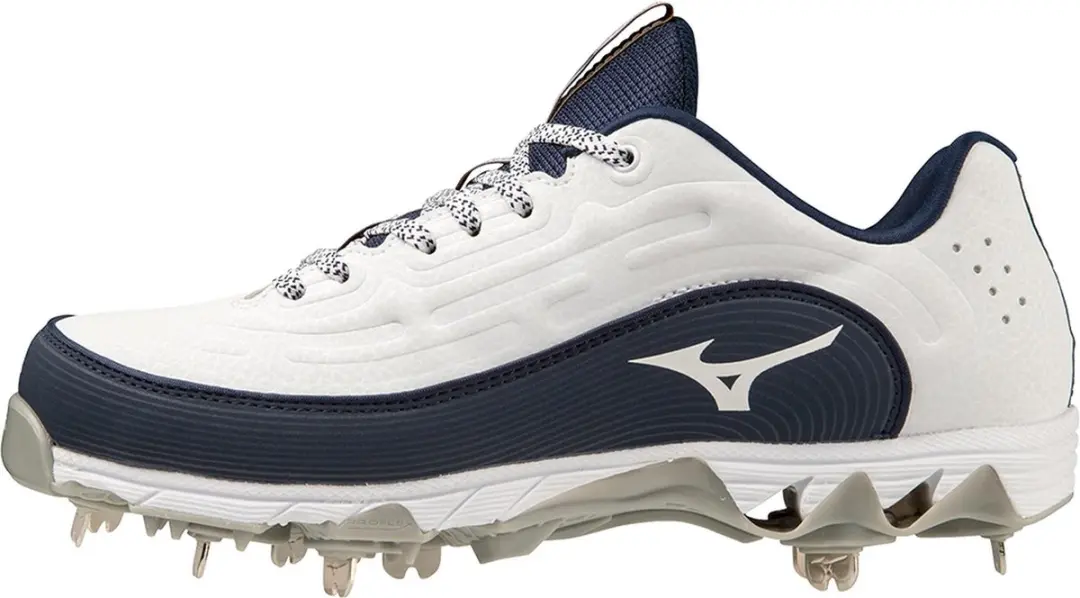 Mizuno Swift 8 Softbalschoen Dames - US 10,5/EU 42,5 - Wit/Zwart