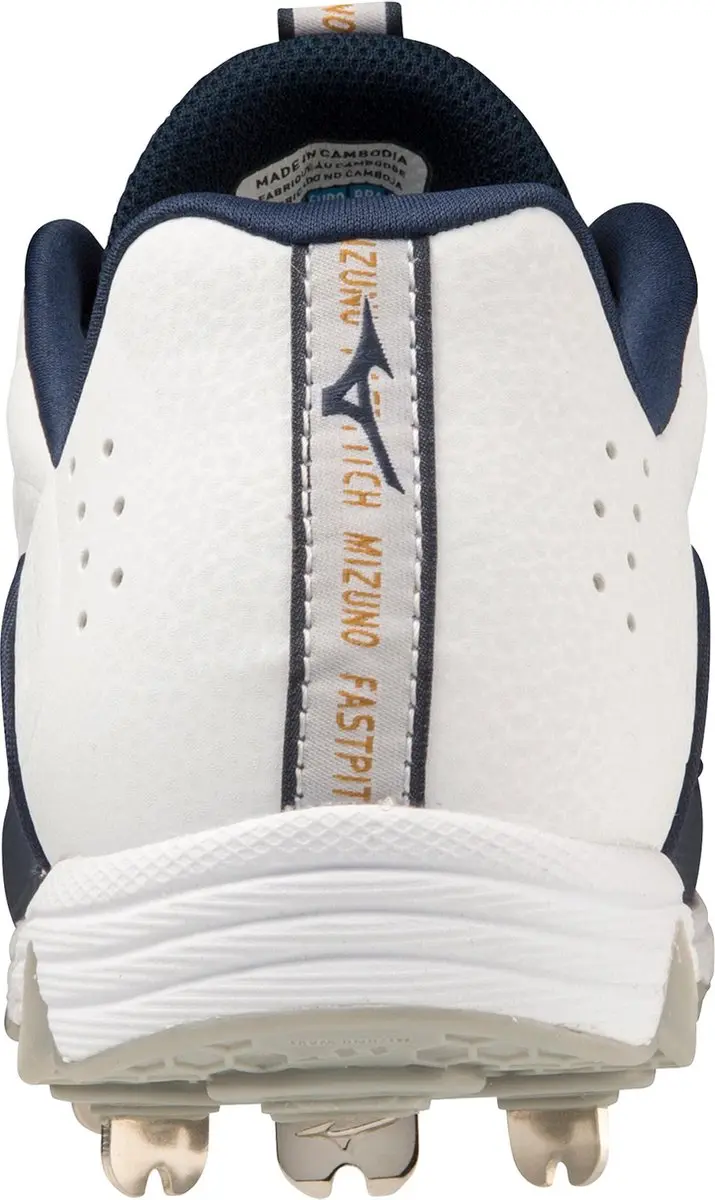 Mizuno Swift 8 Softbalschoen Dames - US 10,5/EU 42,5 - Wit/Zwart