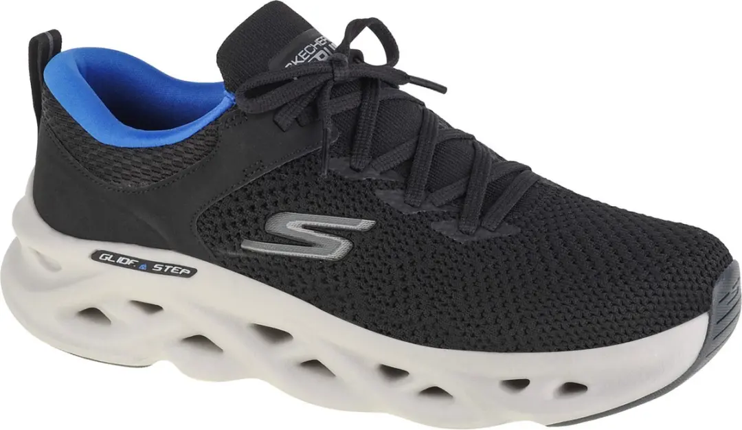 Skechers Go Run Swirl Tech-Dash Charge 220302-BKBL Hardloopschoenen