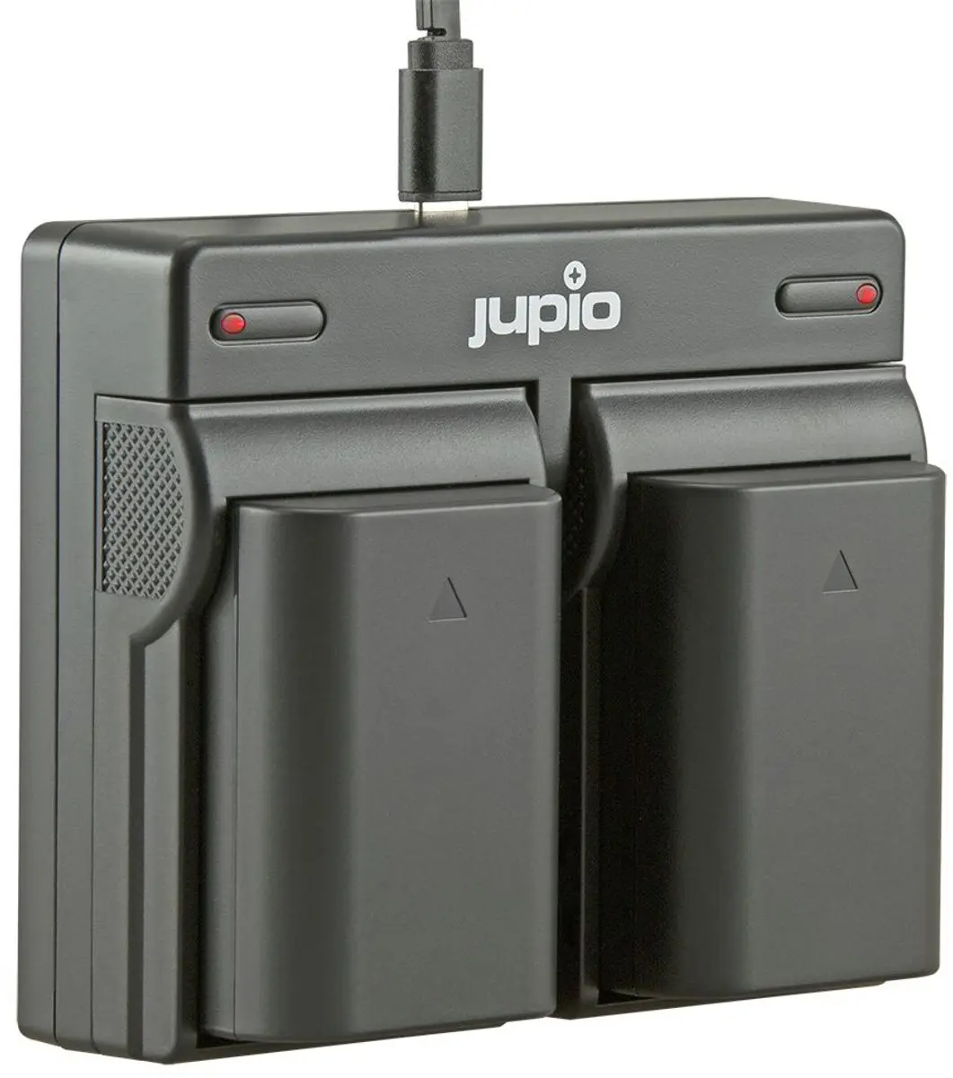 Jupio BLX-1 2280mAh Accu & USB Dual Charger - 2 Stuks