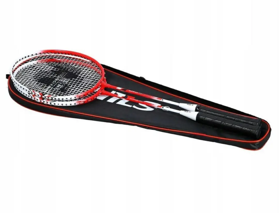 Nils Badmintonset - 2 rackets en 2 schoffels