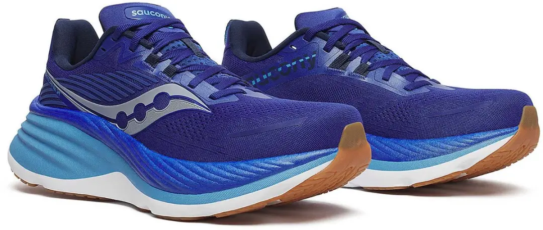 Saucony Hurricane 24 Hardloopschoenen 46 - Lichtblauw
