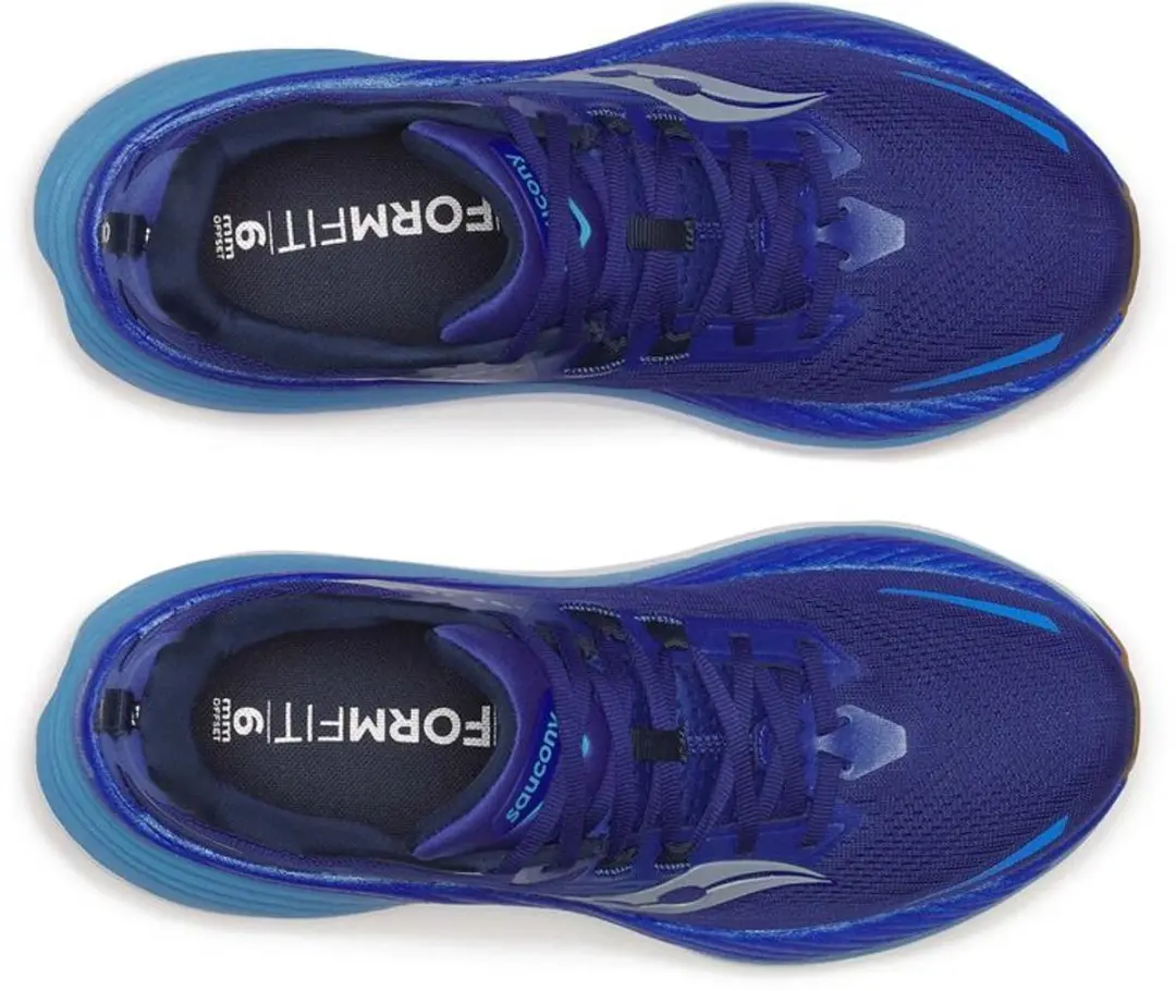Saucony Hurricane 24 Hardloopschoenen 46 - Lichtblauw
