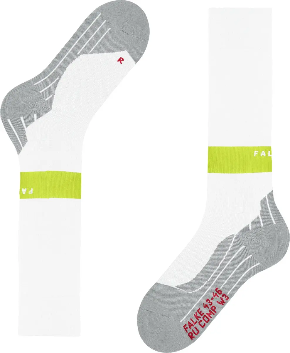 Falke RU Compression Energy Hardloopsokken - Wit - Maat 39-42