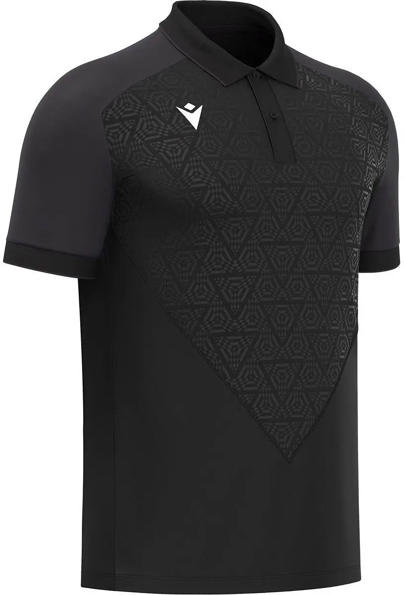 Macron Thunder Baldwin Polo Heren M - Zwart