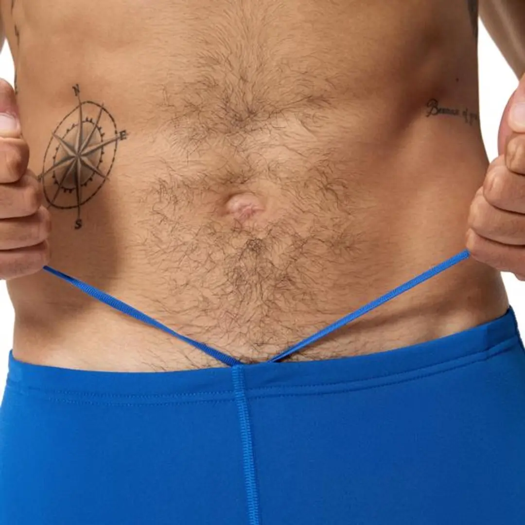 Speedo Endurance+ Logo Jammer Heren S - Blauw/Wit