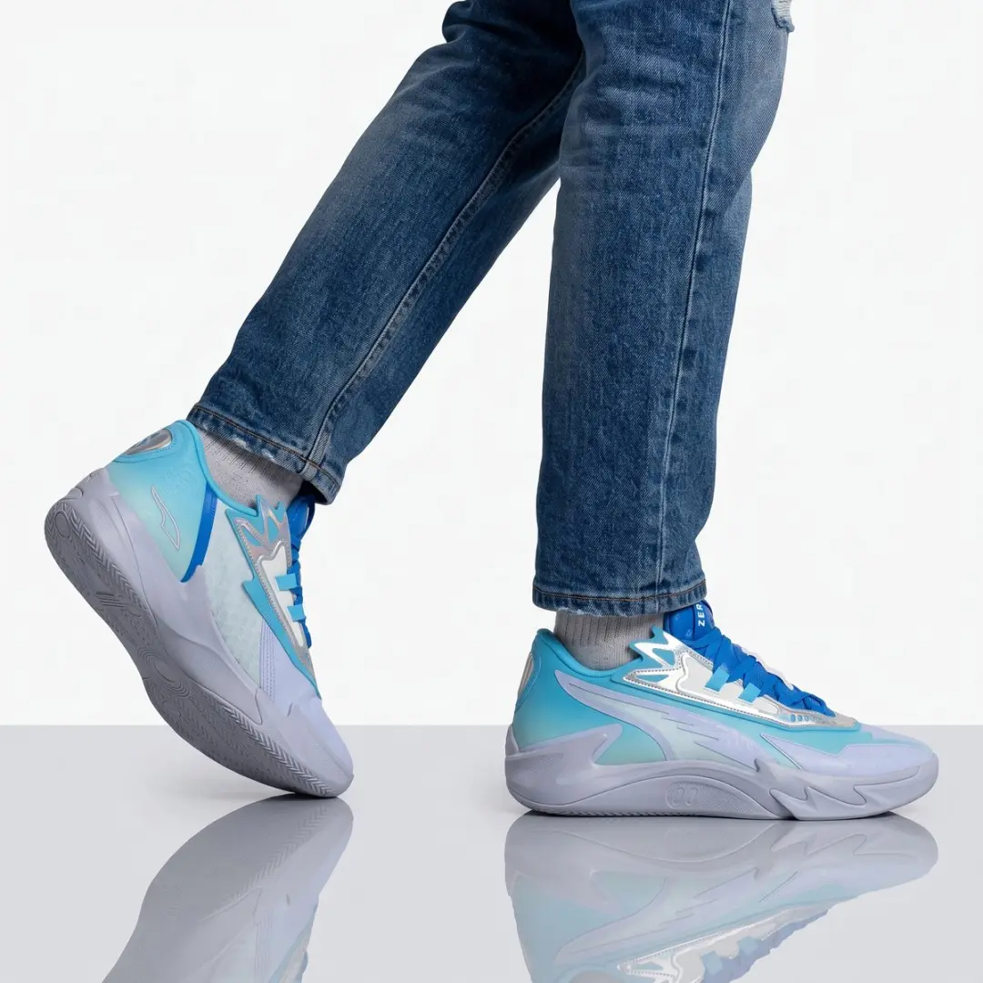 PUMA Scoot Zeros II Crystal Heren Sneakers - Blauw - EU 44.5