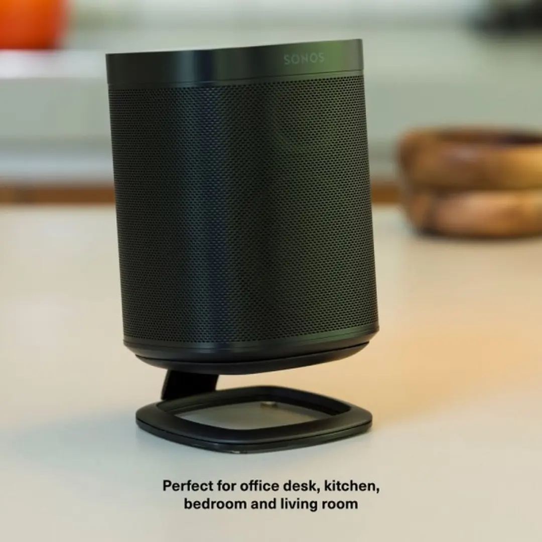 Flexson FLXS1DS1021 Tafelstandaard - Sonos One/Play:1 - Zwart - afbeelding 2 van 6