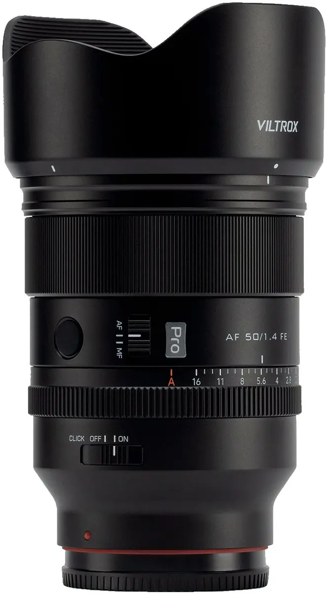 Sony Viltrox 50mm F1.4 FE - 77mm - 11 Bladen - Zwart - afbeelding 3 van 6