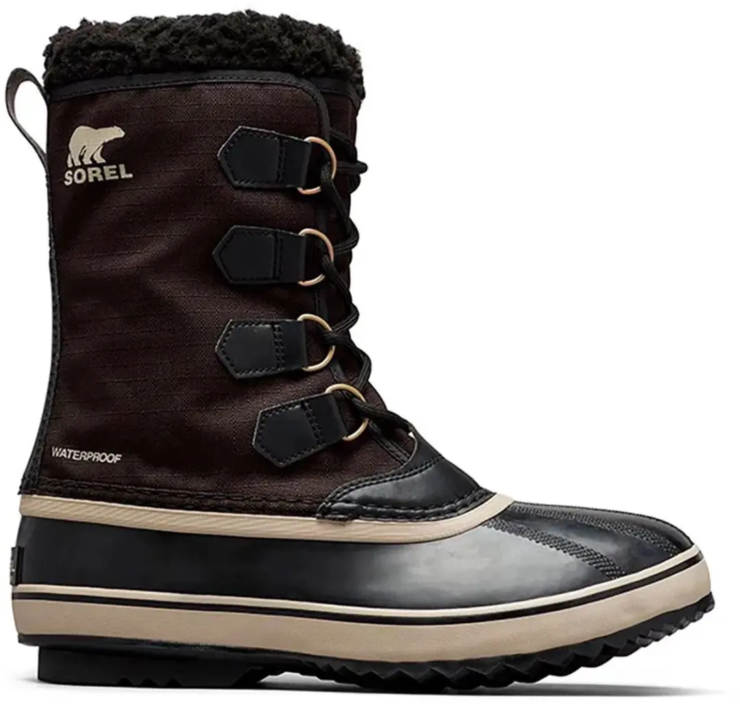 Sorel 1964 PAC Nylon WP Heren Snowboots 43 - Zwart/Wit
