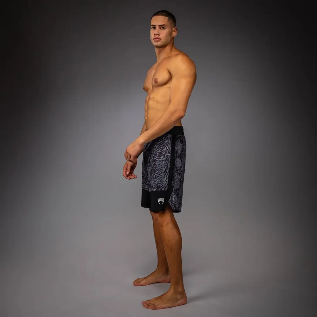 Venum G-Fit Fightshorts - Zwart Antraciet Grijs L