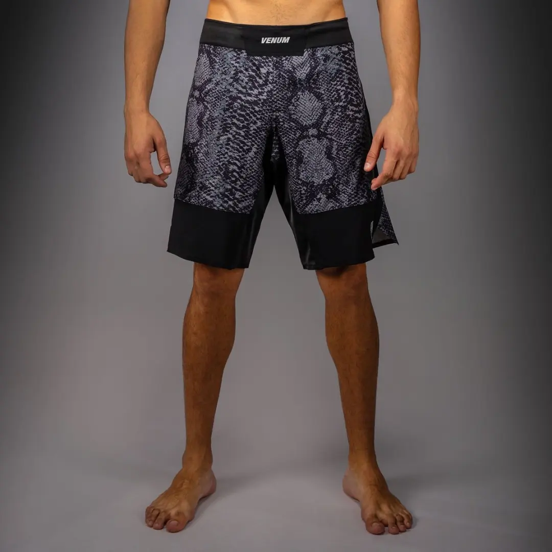Venum G-Fit Fightshorts - Zwart Antraciet Grijs L