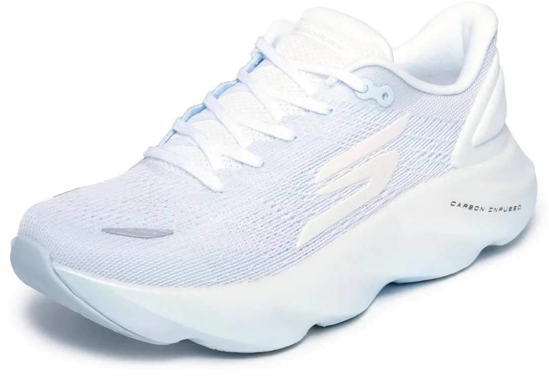 Skechers SKX AERO BURST Dames Sportschoenen 37 - Wit/Blauw