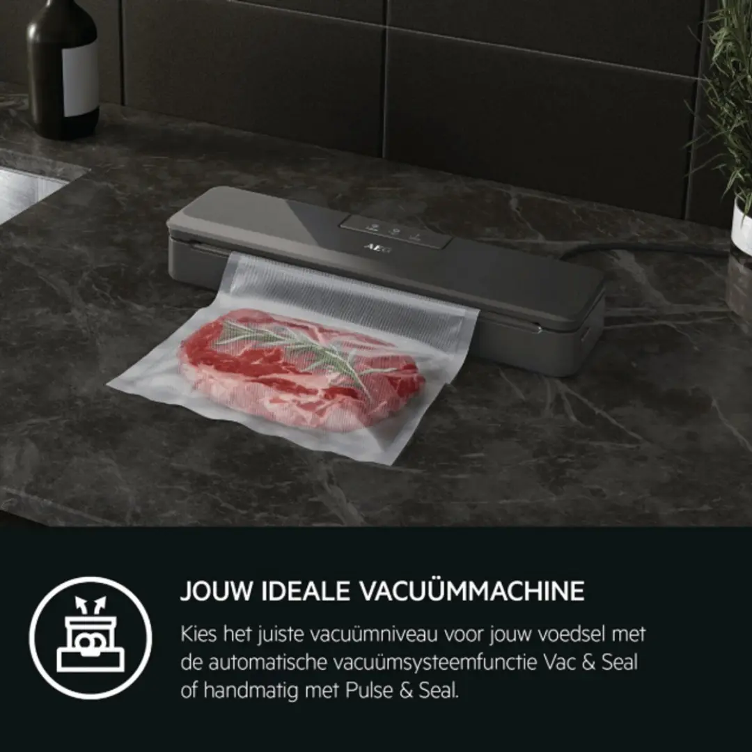 AEG VS4-1-4AG Vacuümzakmachine - Grijs