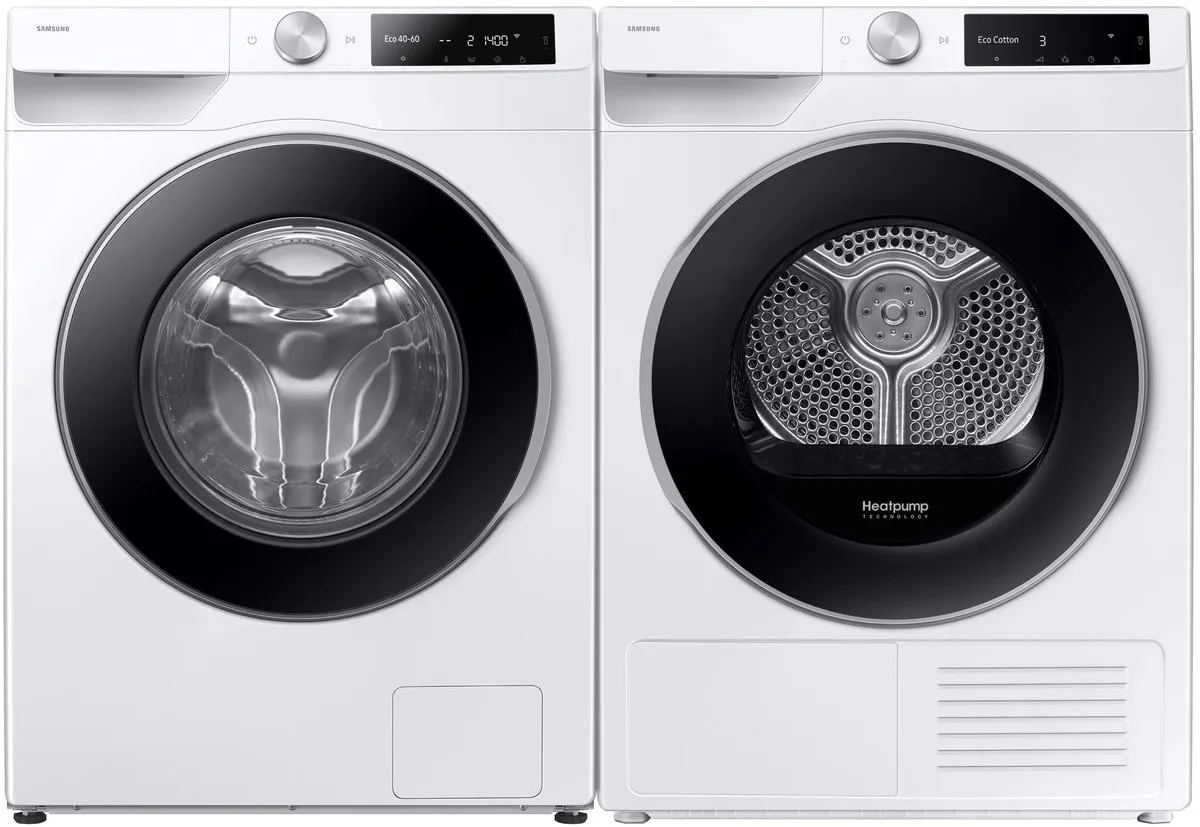 Samsung AI Dry DV90DG6845LEU3 Wasdroger 9kg - Wit - afbeelding 6 van 6