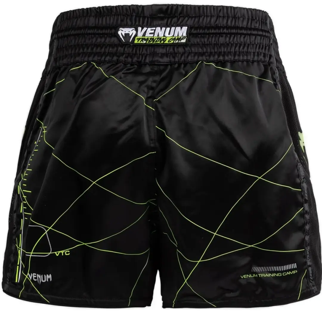 Venum Training Camp 4.0 Muay Thai Short - M - Zwart Neo Groen