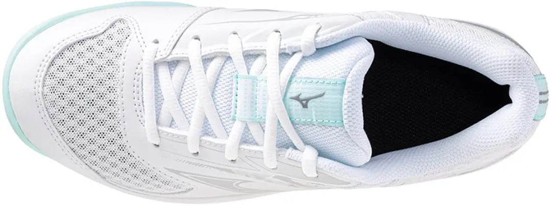 Mizuno Stealth Star 2 Indoorschoenen Junior 40 - Wit/Zilver/Lichtblauw
