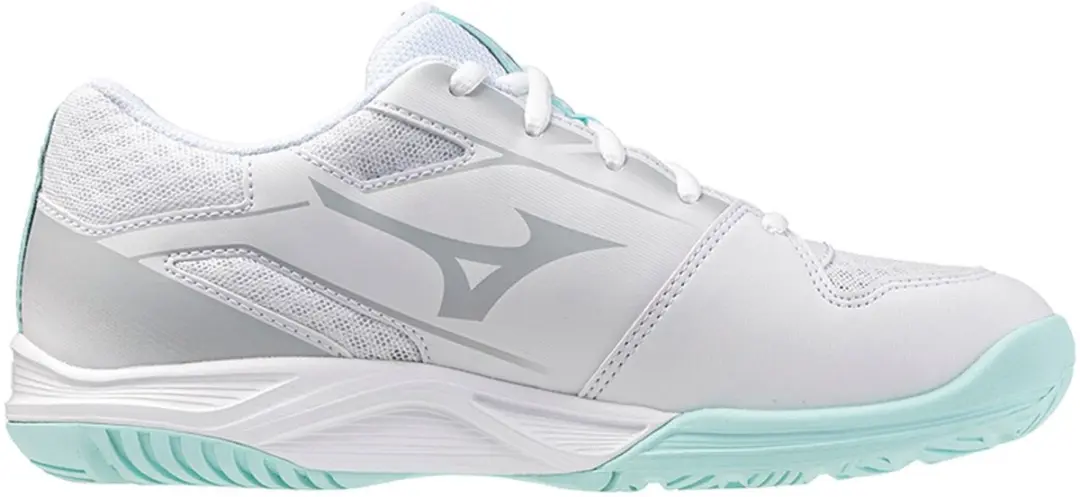 Mizuno Stealth Star 2 Indoorschoenen Junior 40 - Wit/Zilver/Lichtblauw - afbeelding 6 van 6