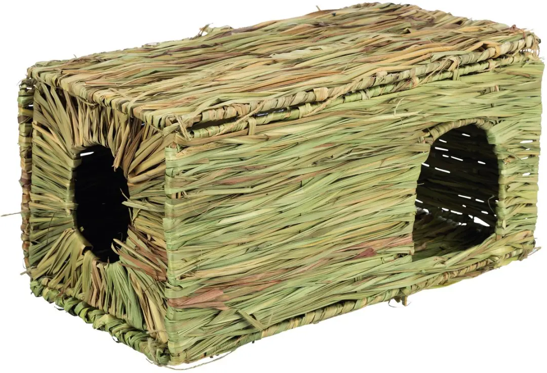 Trixie Grashuis Hoekig - 45x22x27cm - Beige/Groen