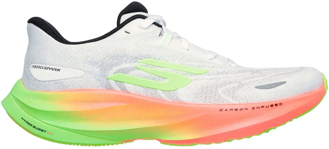 Skechers SKX AERO SPARK Heren Sportschoenen - Wit/Multi