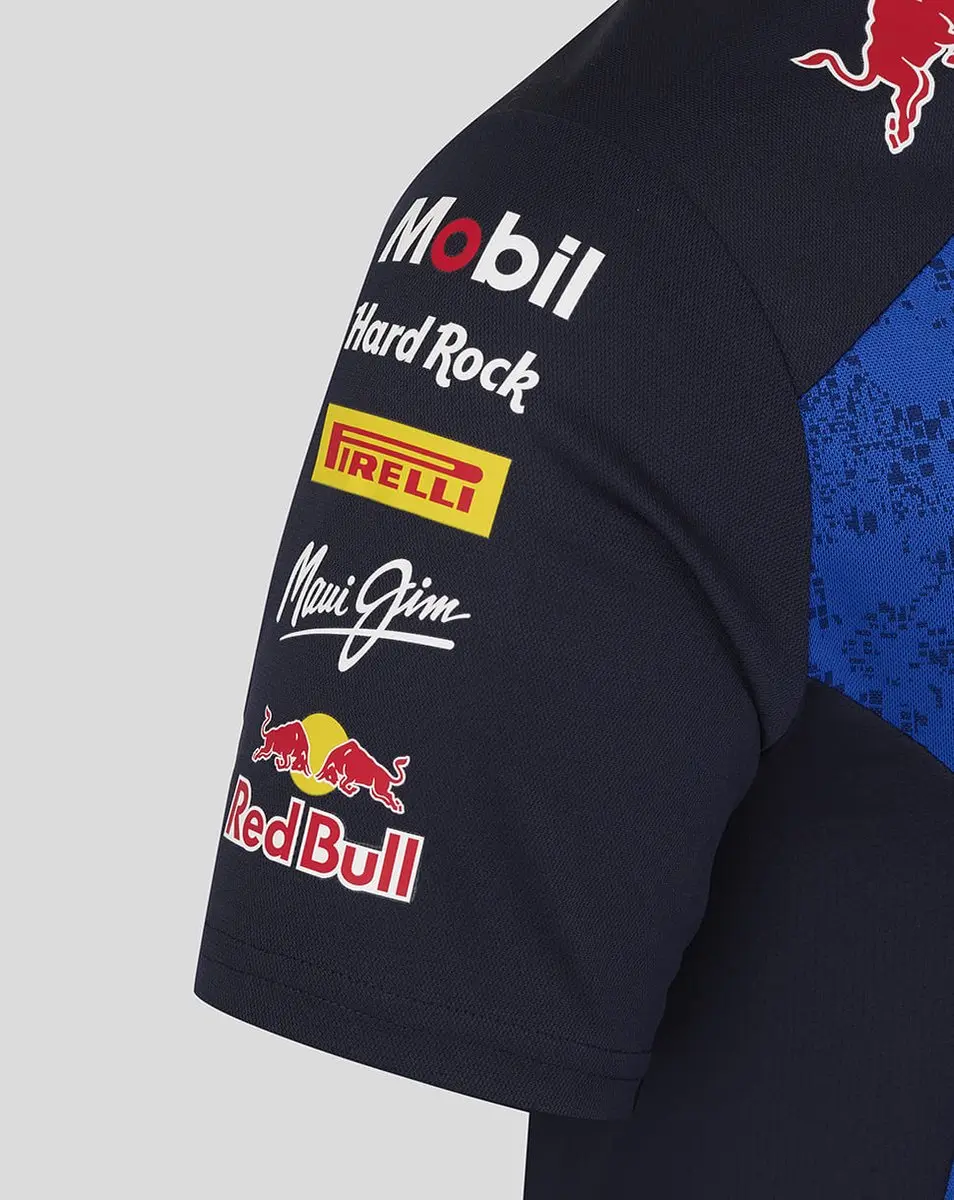 Castore Oracle Red Bull Racing Dames Shirt 2026 - S - Max Verstappen/Isack Hadjar