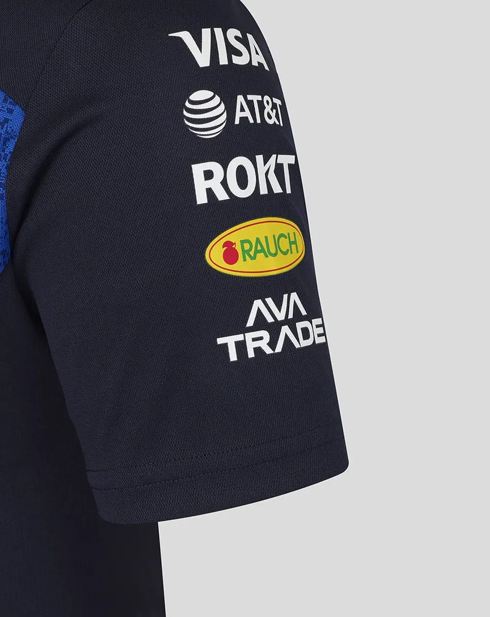 Castore Oracle Red Bull Racing Dames Shirt 2026 - S - Max Verstappen/Isack Hadjar