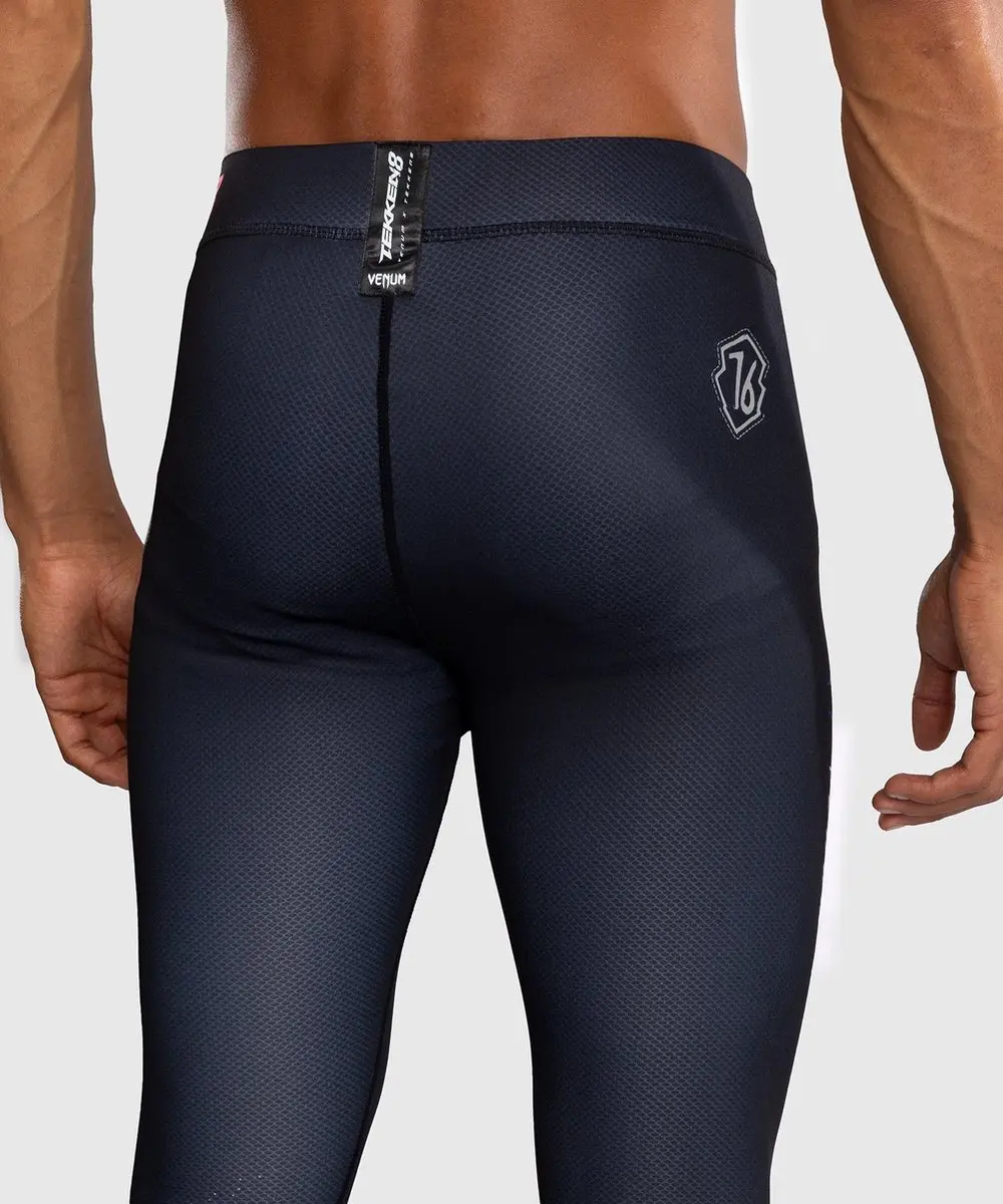 Venum x Tekken 8 Paul Phoenix Sportlegging - S - Zwart/Blauw
