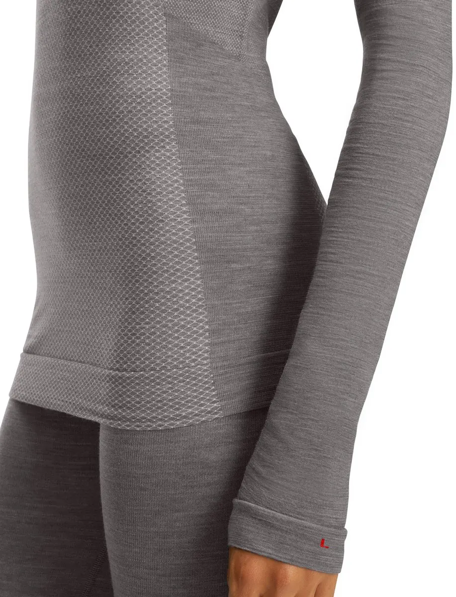 Falke Wool-Tech Light Dames T-shirt Grijs - L - afbeelding 6 van 6