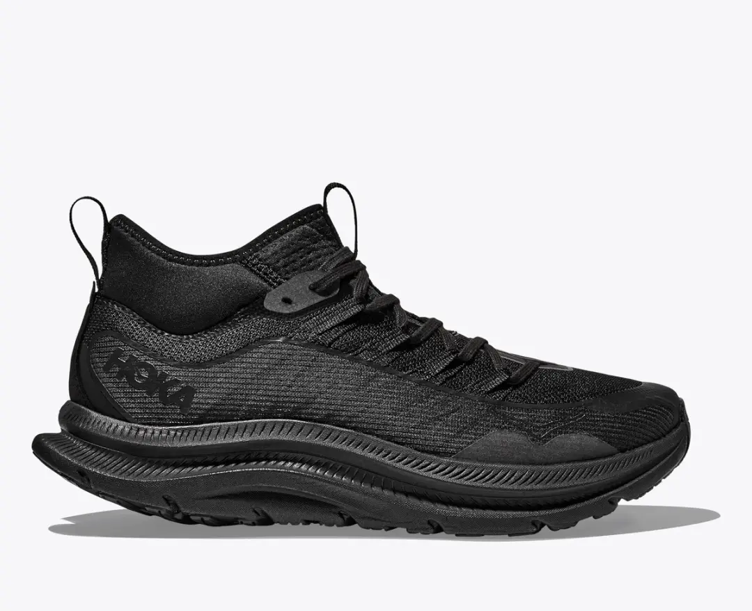 Hoka One One Kawana Mid Hardloopschoenen 43 1/3 - Zwart