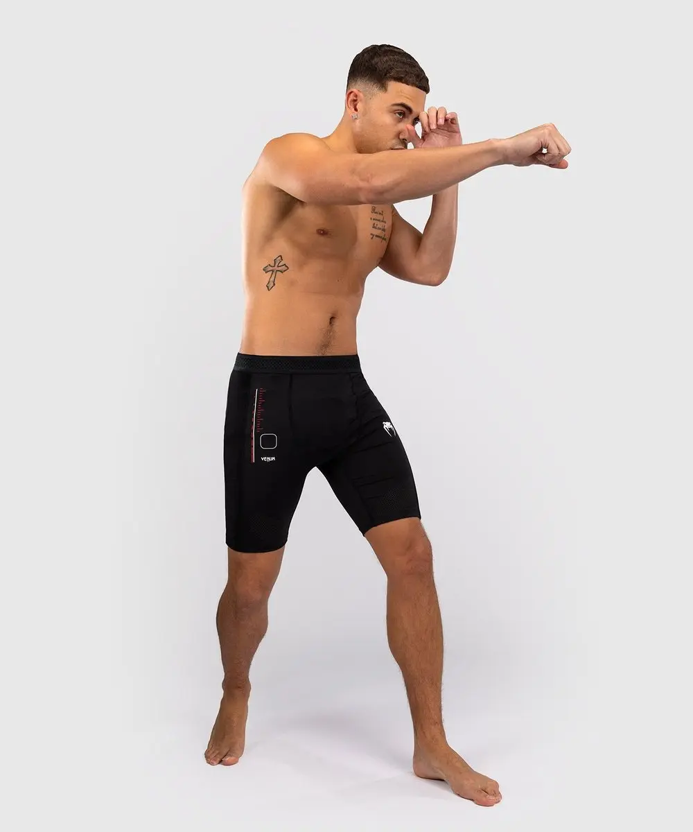 Venum Tactical XT Vale Tudo Shorts L - Zwart/Vuurrood