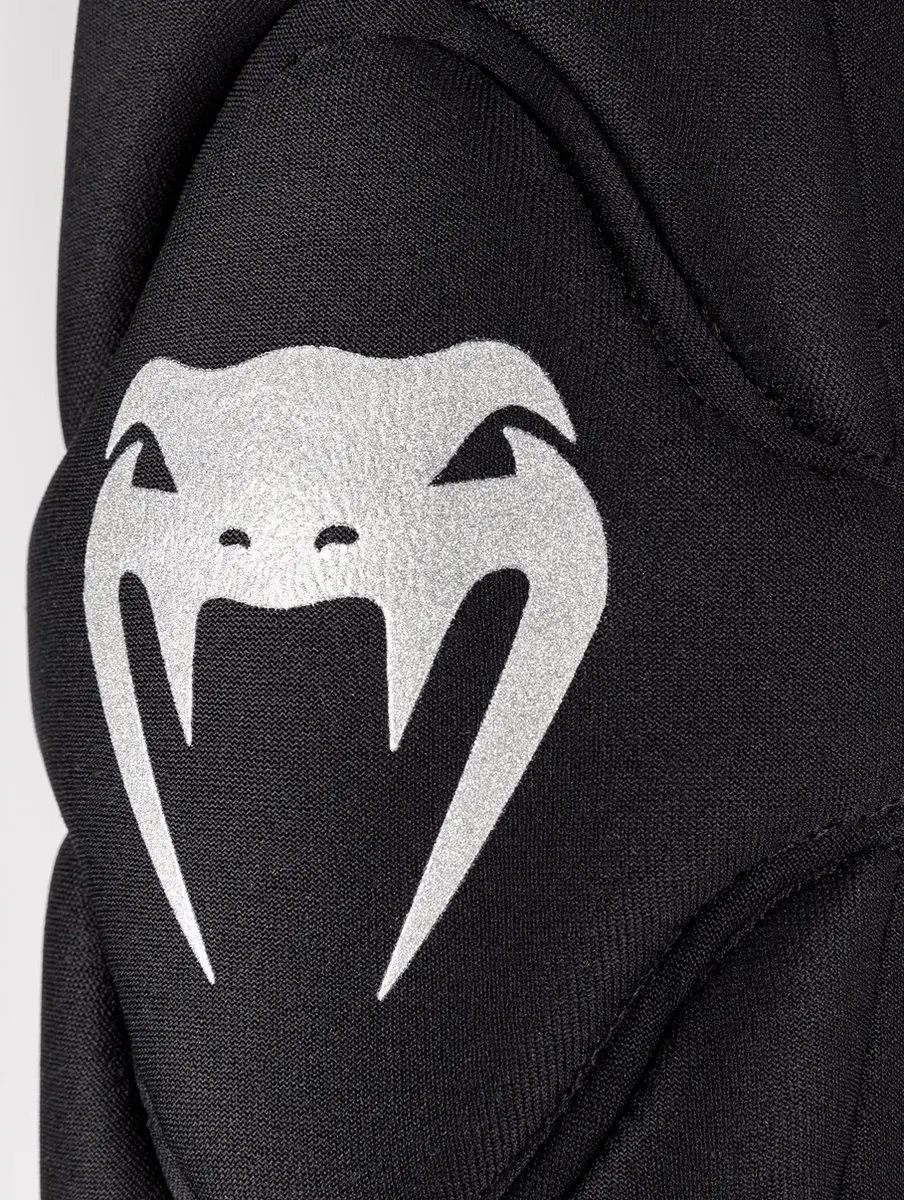 Venum Kontact Gel Kneepads M - Zwart/Zilver