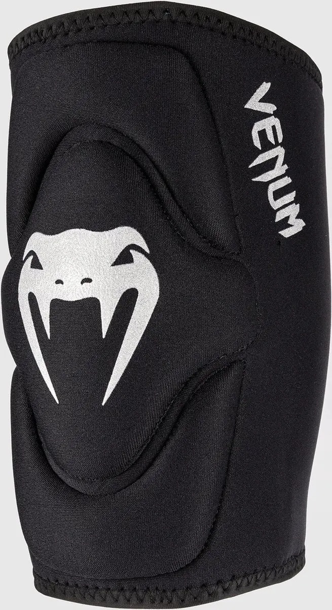 Venum Kontact Gel Kneepads M - Zwart/Zilver