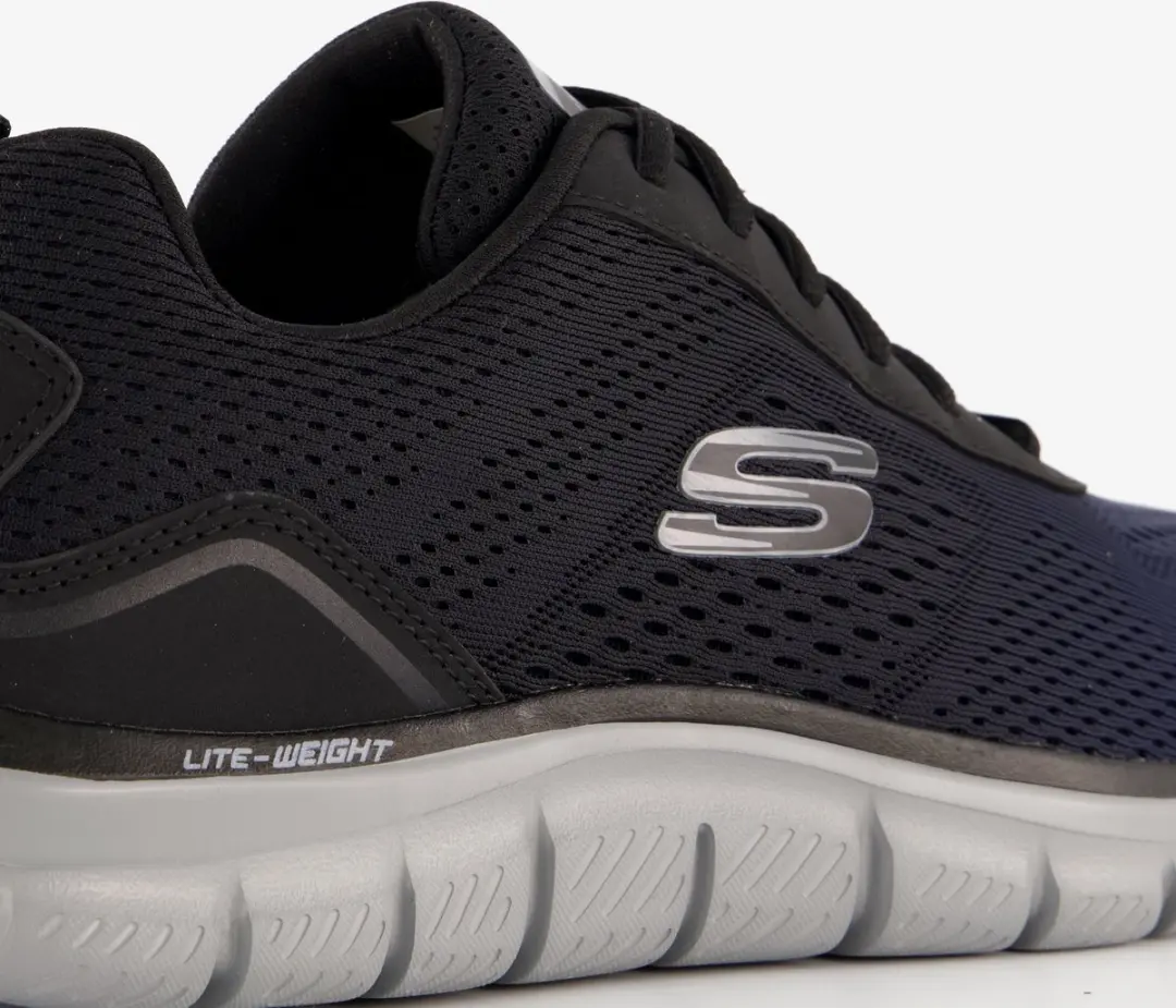 Skechers Ripkent Heren Sneakers 47.5 - Blauw/Zwart - afbeelding 6 van 6