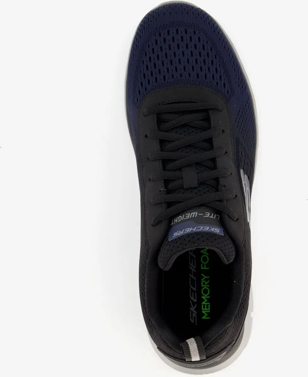 Skechers Ripkent Heren Sneakers 47.5 - Blauw/Zwart