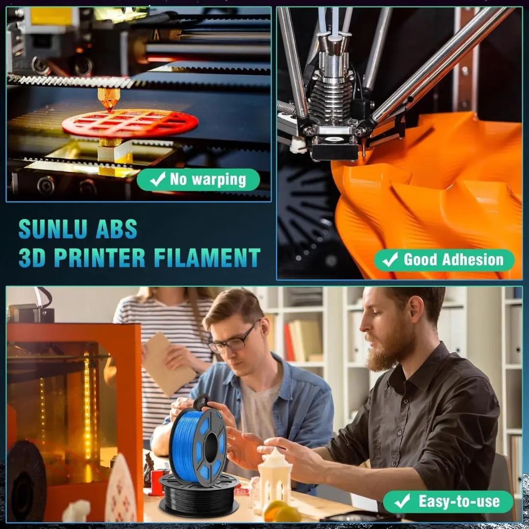 Sunlu ABS Filament 1.75mm - 1kg - Blauw