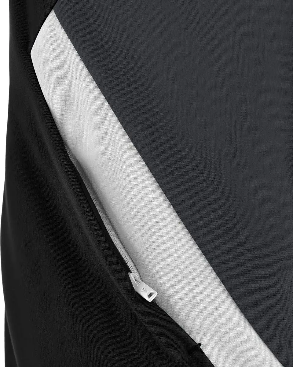 Macron Victory Raijin Polyestervest Heren M - Zwart/Wit