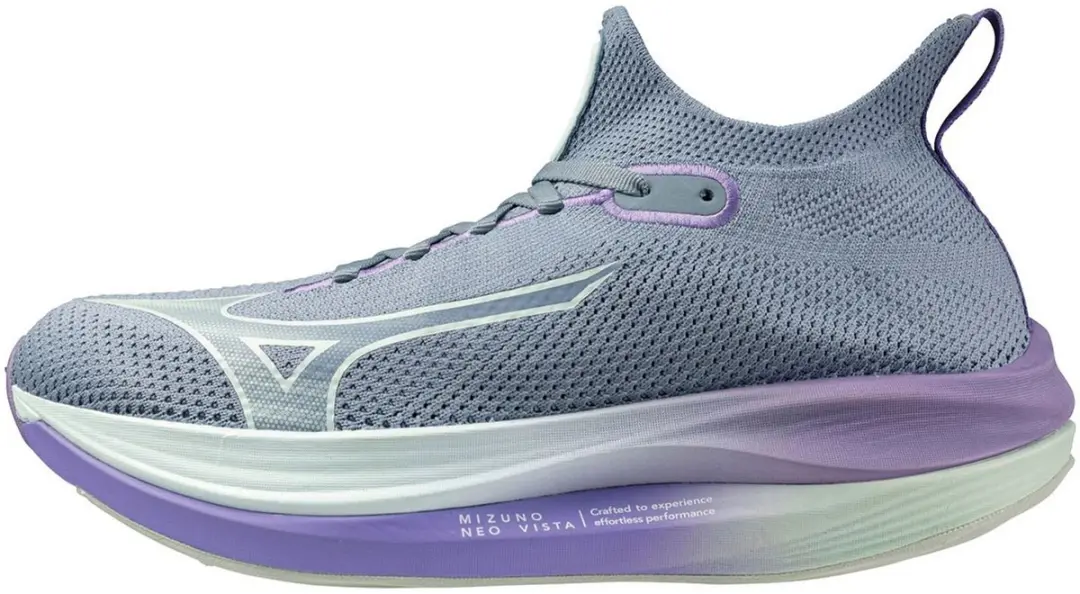 Mizuno Neo Vista J1GD2434-71 Hardloopschoenen Dames - 38 - Paars/Blauw