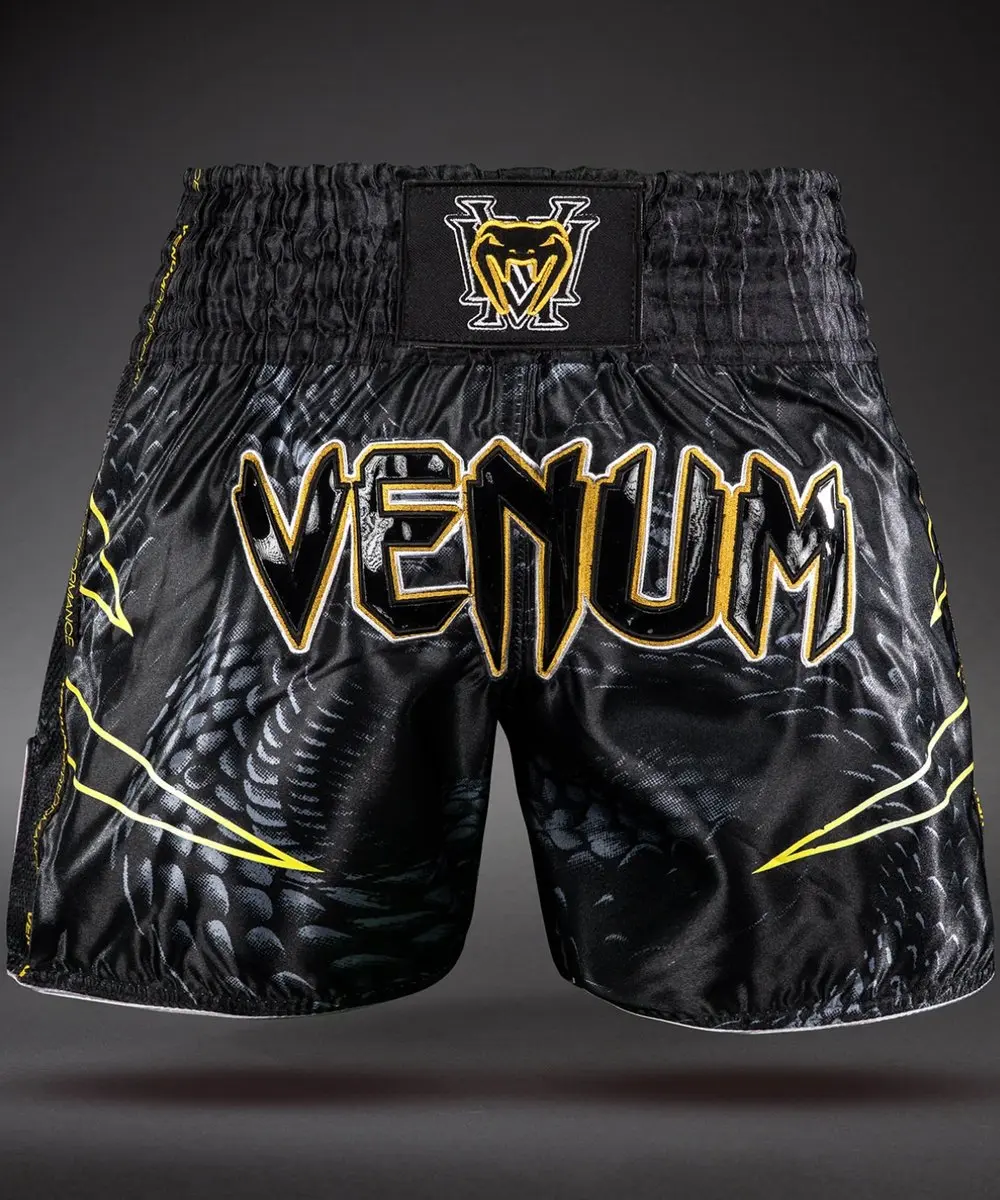 Venum Matupa Muay Thai Shorts XS - Zwart/Grijs/Goud