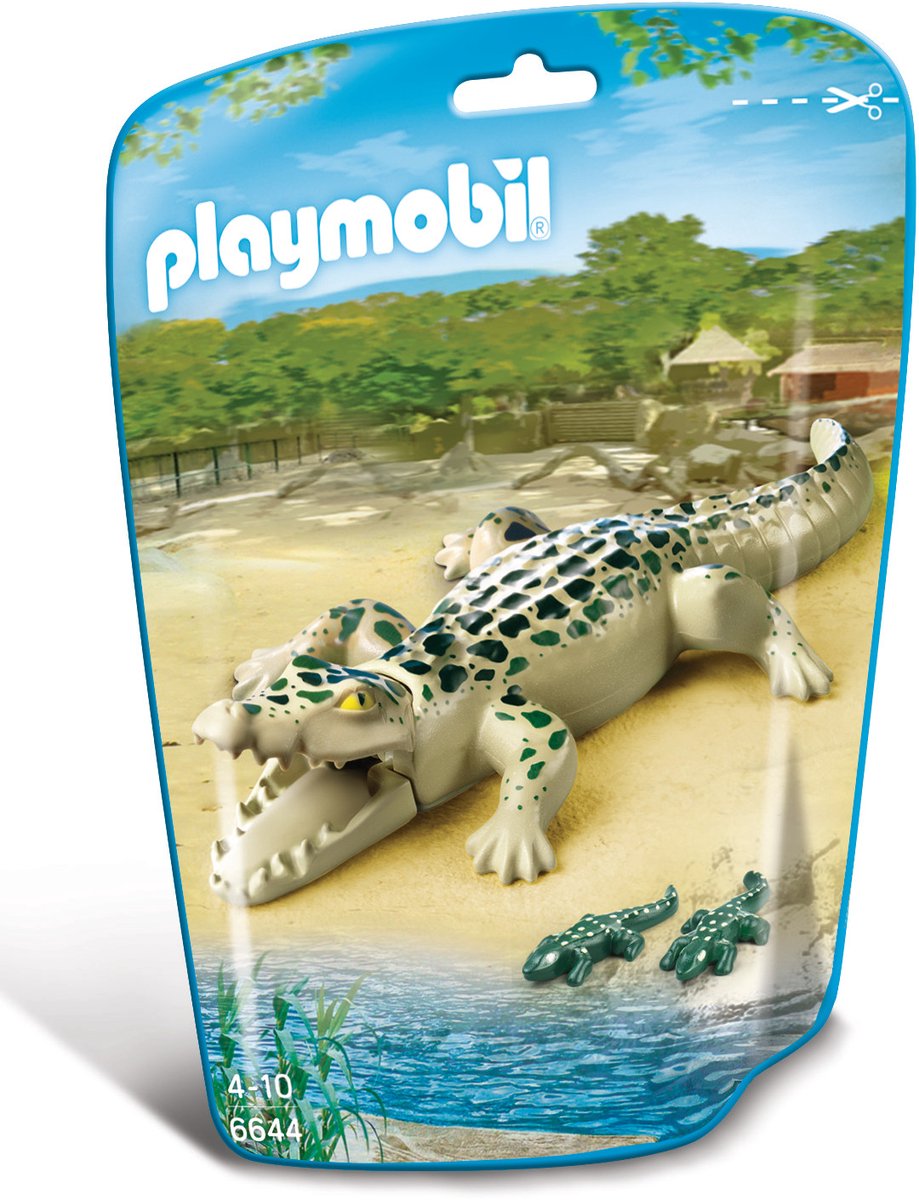 Playmobil Alligator met baby's - 6644