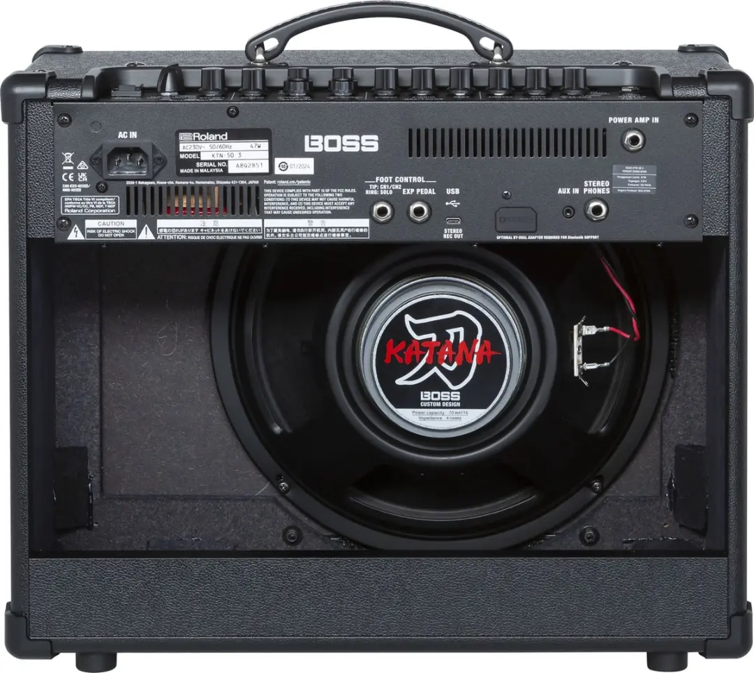 BOSS Katana 50 Gen 3 Gitaarversterker Combo 50W - Zwart - afbeelding 3 van 6