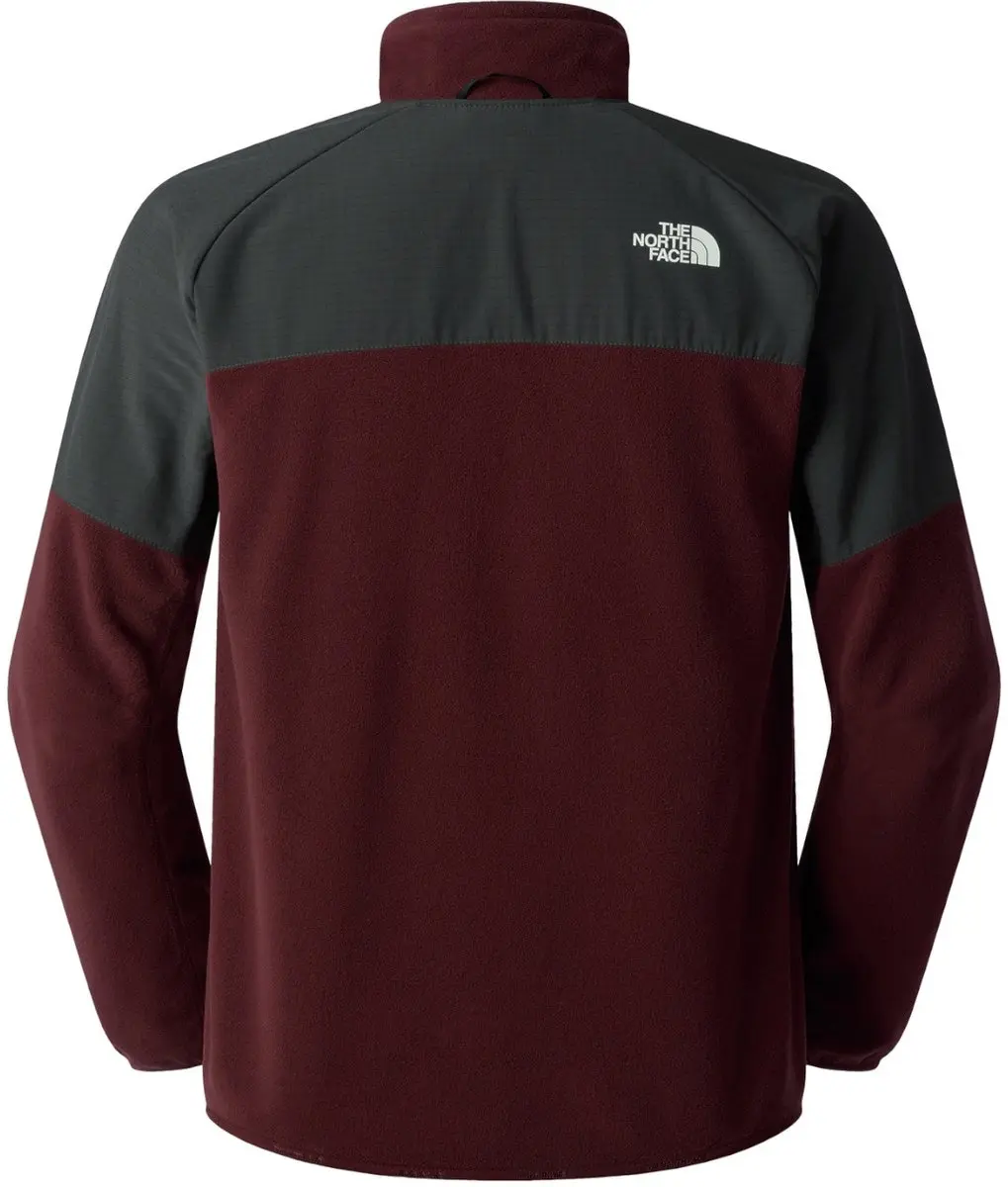 The North Face Glacier Heavyweight Full Zip Heren - L - Rood
