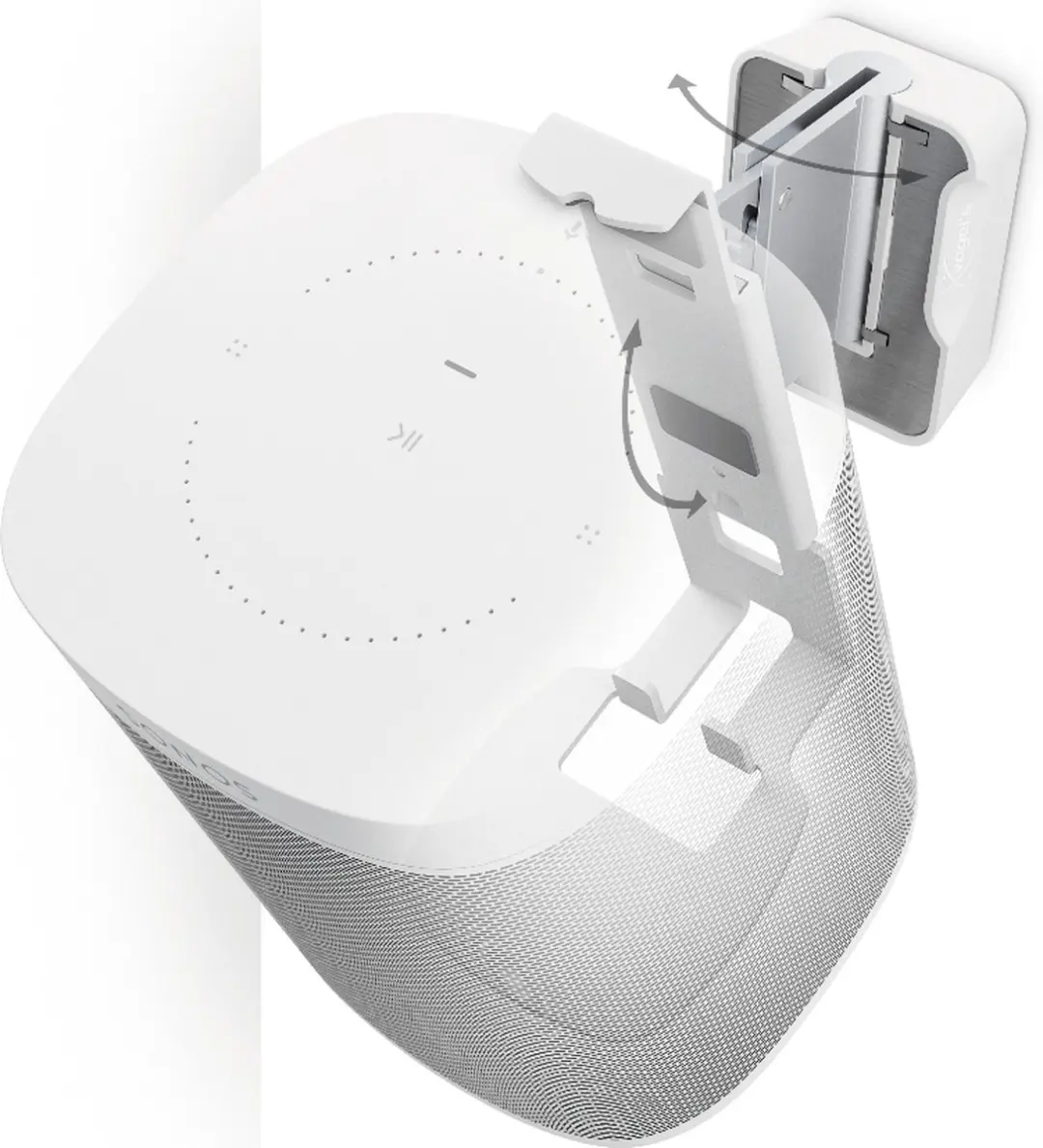 Vogel's SOUND 4201 Sonos One & Play:1 - Wit - afbeelding 4 van 6