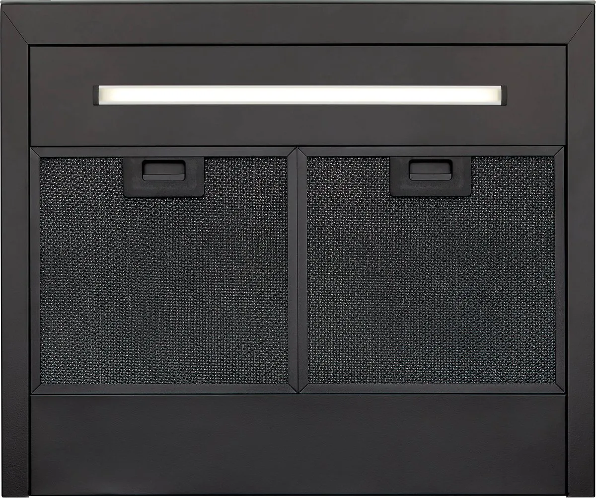 Inventum AKB6015ZWA Platte Wandschouw Afzuigkap 60cm - 700m³/h - Zwart