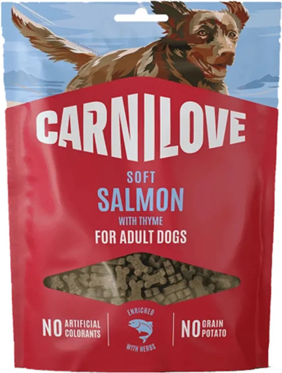 Carnilove Zachte Snack Zalm Tijm 200g